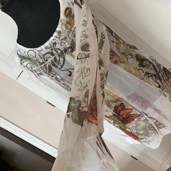 Sheer tunic, size L, Long sleeve - Picture 2 of 4